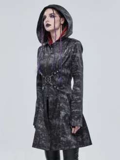 Veste Gothique Grise DEVIL FASHION 'Melphite'