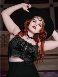 Top KILLSTAR 'dark Dahlia' 9 Top KILLSTAR 'dark Dahlia' -DISCOBOLE Soldes dark dahlia vest top 1 900