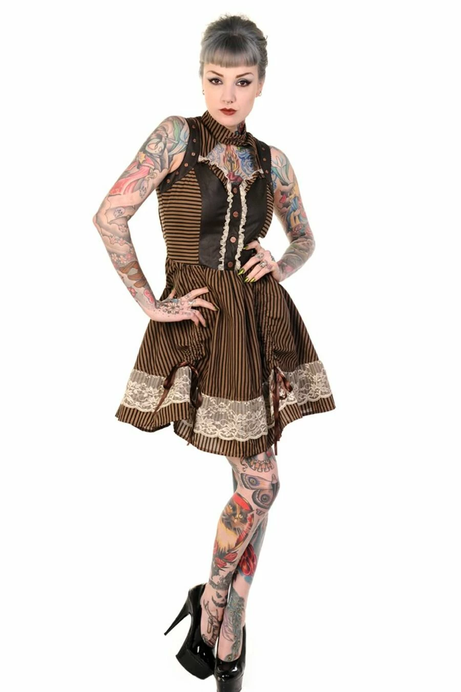 Robe Steampunk BANNED 'storma' 3 Robe Steampunk BANNED 'storma'