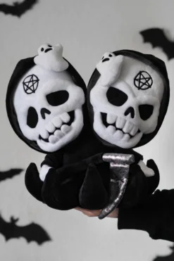 Peluche KILLSTAR 'Grim Reaper Double Death' 7 Peluche KILLSTAR 'Grim Reaper Double Death' -DISCOBOLE Soldes double dead kreepture b x1600 900