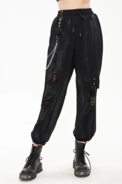 Pantalon Cargo DEVIL FASHION 'Urban Dark'