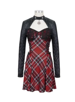 Robe Goth Punk Rock DEVIL FASHION -DISCOBOLE Soldes dsc01204 900