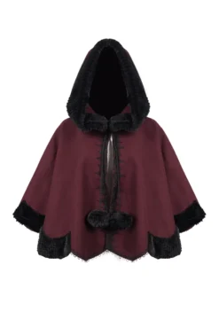 Cape Lolita DEVIL FASHION 'Heidi Red'