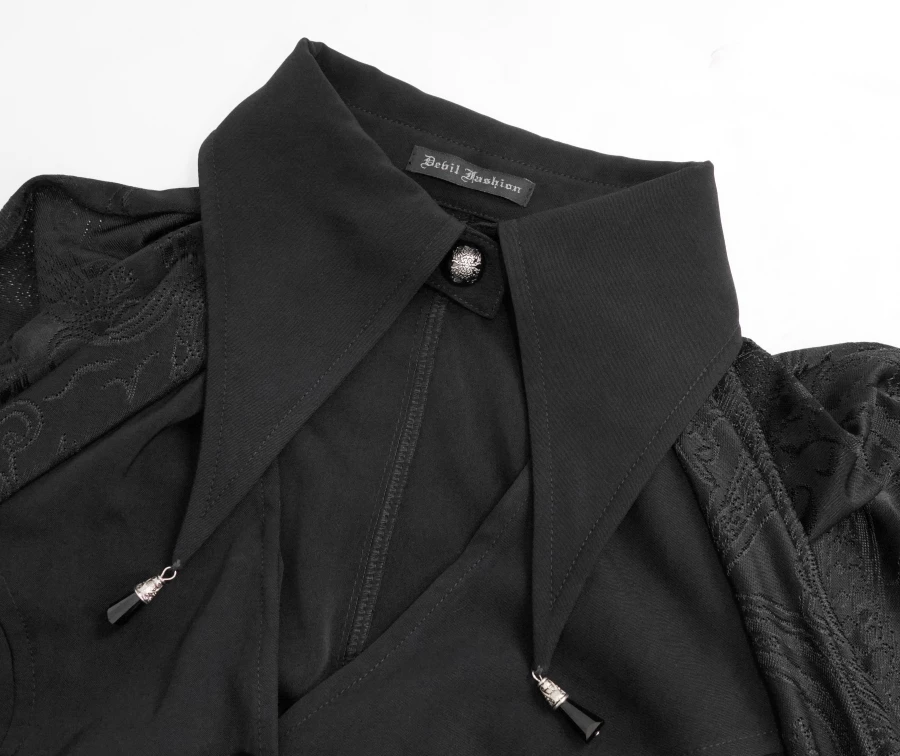 Chemisier DEVIL FASHION 'vampiria' 8 Chemisier DEVIL FASHION 'vampiria' â Image 6