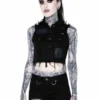 Veste Femme KILLSTAR 'come Undone' -DISCOBOLE Soldes dust storm cropped hoodie kopija 4 900