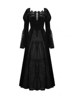 Longue Robe Impératrice DARK IN LOVE 'Alwina' -DISCOBOLE Soldes e33d5ce9c4181eb47ff9fbe05929e449image664x1000 900