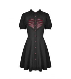 Robe Lolita DARK IN LOVE 'coeur Rouge' -DISCOBOLE Soldes e4675c50fe6b2e9fdc950308135917b6image664x1000 900