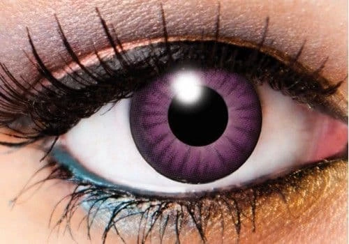 Lentilles Gothiques 90 Jours INNOVISION 'electro Purple' 3 Lentilles Gothiques 90 Jours INNOVISION 'electro Purple'