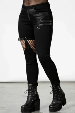 Pantalon KILLSTAR 'End Of Time' -DISCOBOLE Soldes end of time jeans b x1600 900