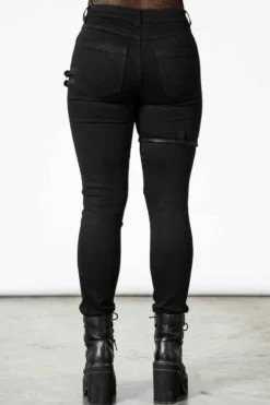 Pantalon KILLSTAR 'End Of Time' -DISCOBOLE Soldes end of time jeans d x1600 900