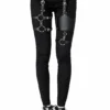 Pantalon RESTYLE 'gothic Harness Jean' -DISCOBOLE Soldes eng pl black gothis harness jeans 2041 9 900