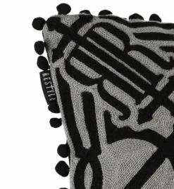 Housse De Coussin RESTYLE 'blair Gray' -DISCOBOLE Soldes eng pl blair gray cushion knitted gothic pillow 2199 3 900