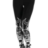 Leggings Noir RESTYLE 'domonic Cat' -DISCOBOLE Soldes eng pl demonic cat leggings black gothic leggings 1850 1 900