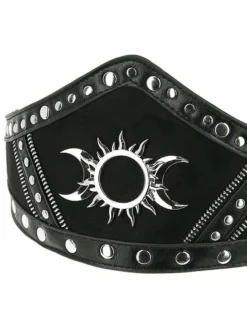 Ceinture RESTYLE 'triple Goddess' -DISCOBOLE Soldes eng pl gothic accessory triple goddess waist belt 1996 3 900