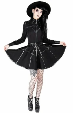 Jupe RESTYLE 'black Circle Moon' 12 Jupe RESTYLE 'black Circle Moon' -DISCOBOLE Soldes eng pl gothic black short moon mistress skirt 2052 3 900