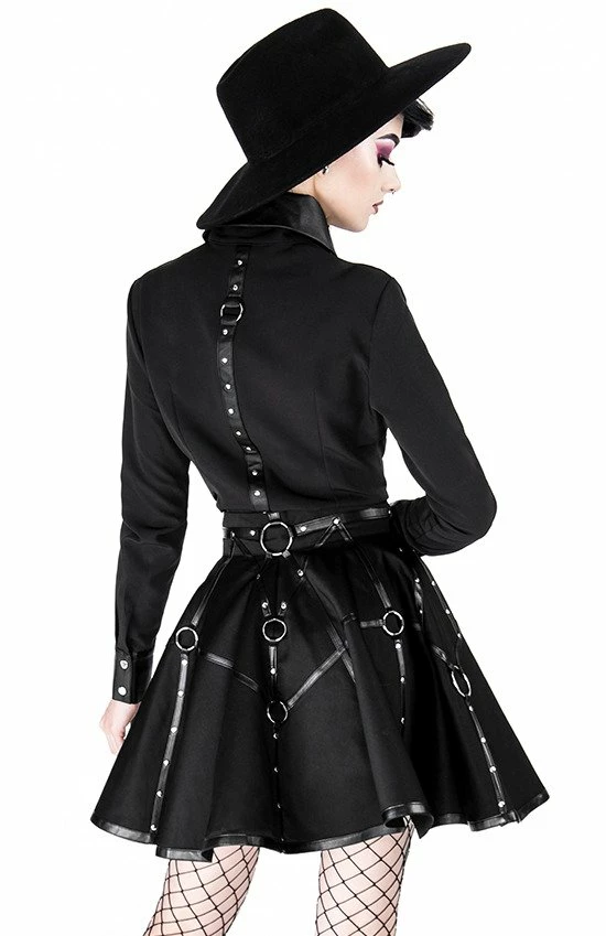 Jupe RESTYLE 'black Circle Moon' 6 Jupe RESTYLE 'black Circle Moon' â Image 4