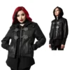 Veste Unisexe KILLSTAR 2 En 1 'Faustus' -DISCOBOLE Soldes fautus 900