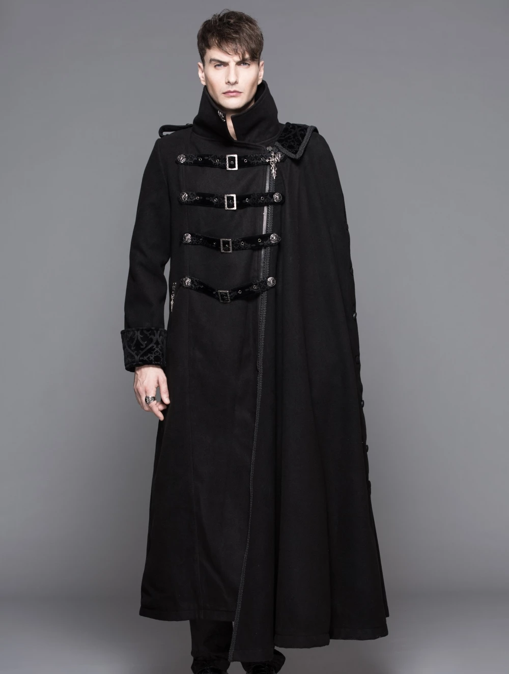 Manteau Gothique Homme 'prince Of Darkness' 3 Manteau Gothique Homme 'prince Of Darkness'