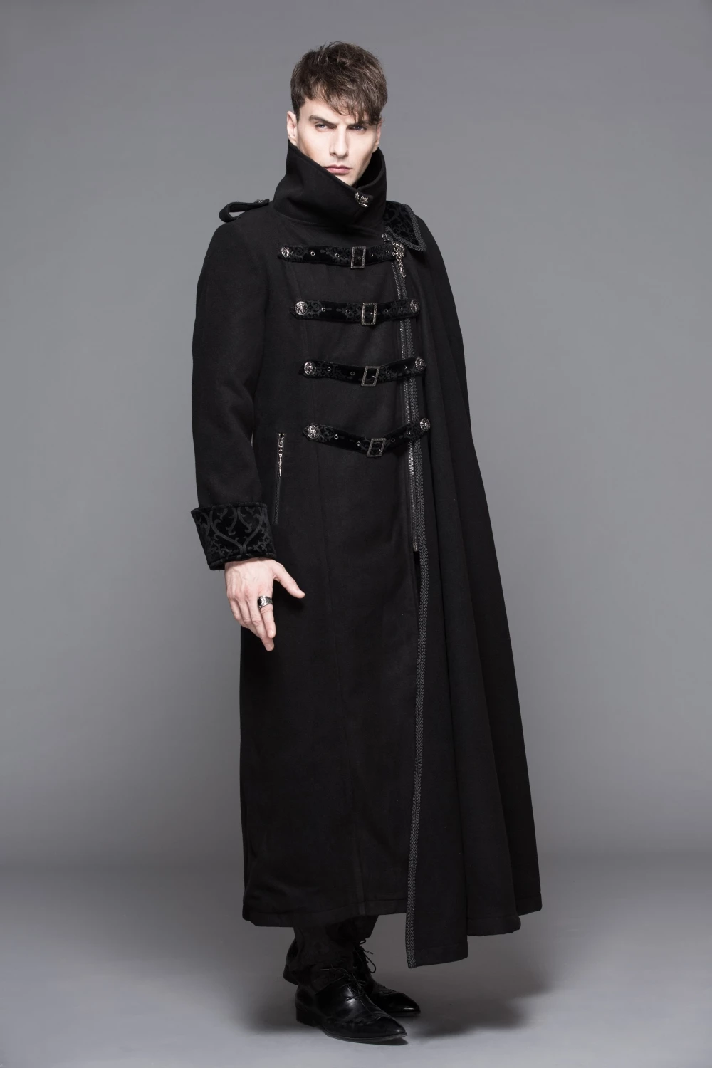 Manteau Gothique Homme 'prince Of Darkness' 4 Manteau Gothique Homme 'prince Of Darkness' – Image 2