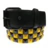 Ceinture Cloutée Noire Et Jaune -DISCOBOLE Soldes g0016i 900