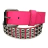 Ceinture Cloutée Rose 1 Ceinture Cloutée Rose -DISCOBOLE Soldes g0043b 900