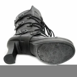 Bottes Cuir New Rock M.GOTH5815-S2 -DISCOBOLE Soldes goth5815 s2 6 900