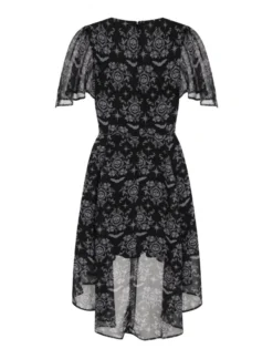 Robe Légère HELL BUNNY 'Lost Whispers' -DISCOBOLE Soldes hlb40189 lost whispers dress blk 11 large 1 900