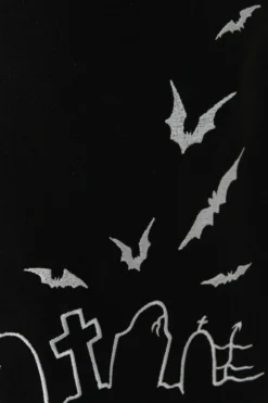 Jupe Courte HELL BUNNY 'cullen' -DISCOBOLE Soldes hlb50065 cullen mini skirt blk 12 900