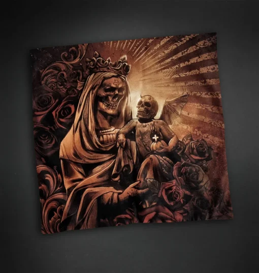 Housse De Coussin HYRAW 'Madone' -DISCOBOLE Soldes housse coussin madone hyraw design 11 900