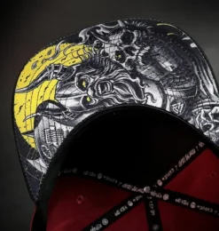 Casquette Snapback HYRAW 'slayer' -DISCOBOLE Soldes hyraw casquette snapback slayer 4 900