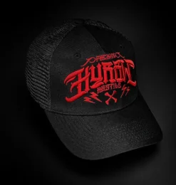Casquette Trucker HYRAW 'origin' -DISCOBOLE Soldes hyraw casquette trucker origin red 1 900