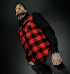 Chemise Homme HYRAW 'addict Red'
