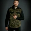 Surchemise Homme HYRAW 'Camo Flag' -DISCOBOLE Soldes hyraw chemise homme camo flag 1 900