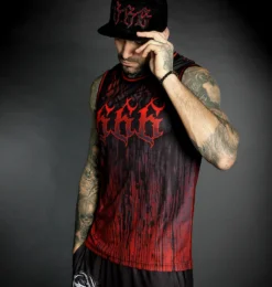 Débardeur HYRAW 'lucifer Red'