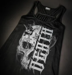 Débardeur Femme HYRAW 'Death' -DISCOBOLE Soldes hyraw debardeur femme death 4 900