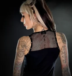 Débardeur Femme HYRAW 'Old Man' -DISCOBOLE Soldes hyraw debardeur femme old man 4 900