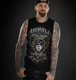 Débardeur Homme HYRAW 'Allien 2' -DISCOBOLE Soldes hyraw debardeur homme alien 2 4 900