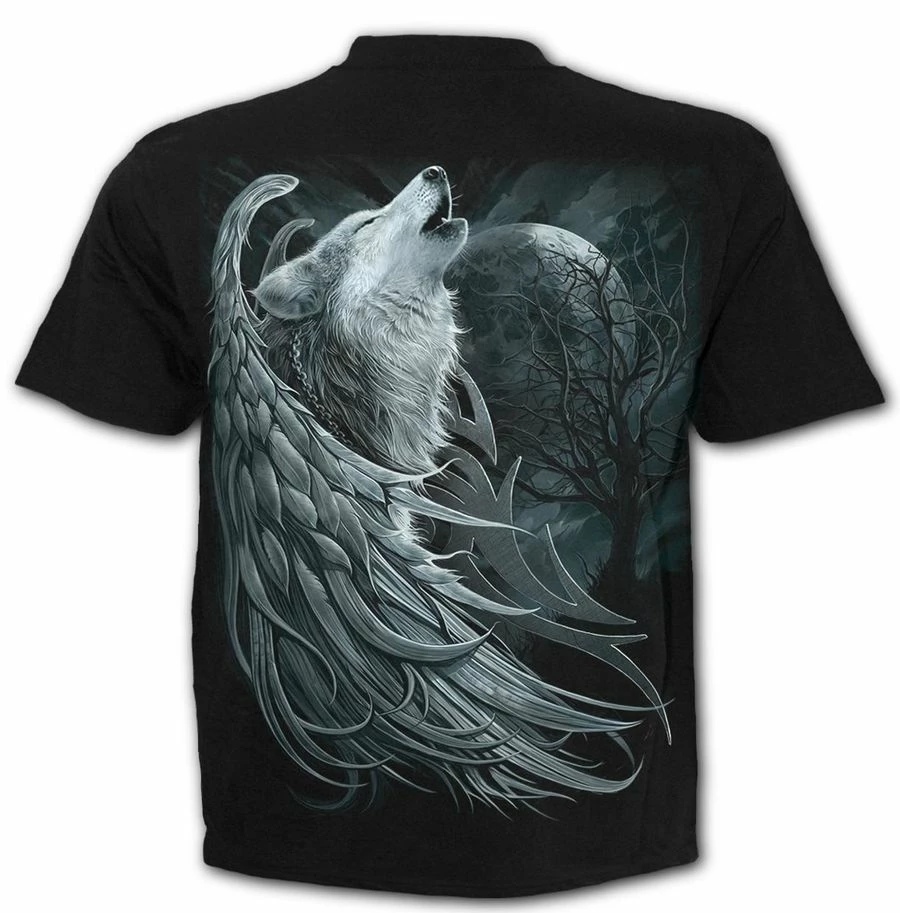 T-shirt Homme SPIRAL 'wolf Spirit' 4 T-shirt Homme SPIRAL 'wolf Spirit' â Image 2