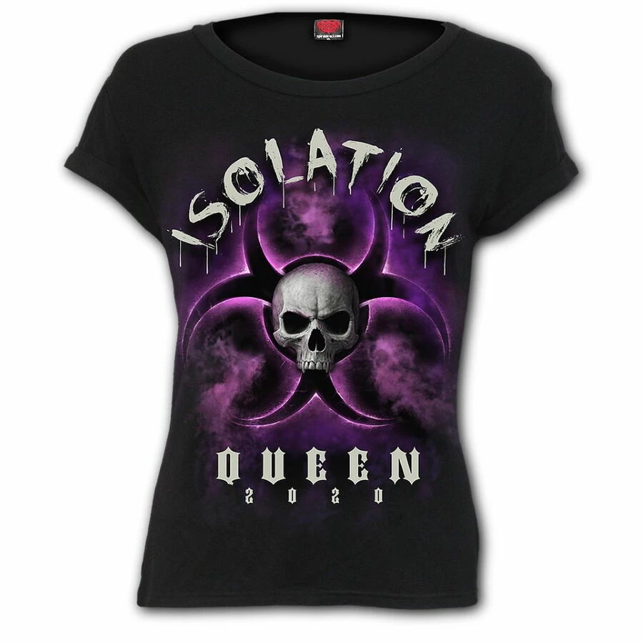 T-shirt Dark Wear SPIRAL 'isolation Queen' 3 T-shirt Dark Wear SPIRAL 'isolation Queen'