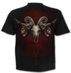 T-shirt Homme SPIRAL 'Faces Of Goth' -DISCOBOLE Soldes image zoom276 900