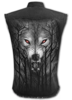 Chemise Dark Wear SPIRAL 'forest Wolf'