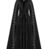 Long Manteau Gothique Punk Rave 'Goth Queen' -DISCOBOLE Soldes img 1037 900