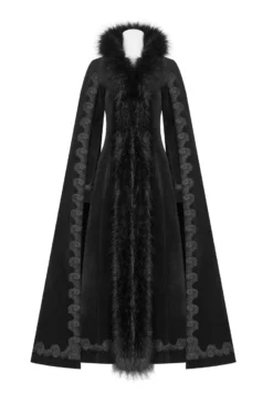 Long Manteau Gothique Punk Rave 'Goth Queen'