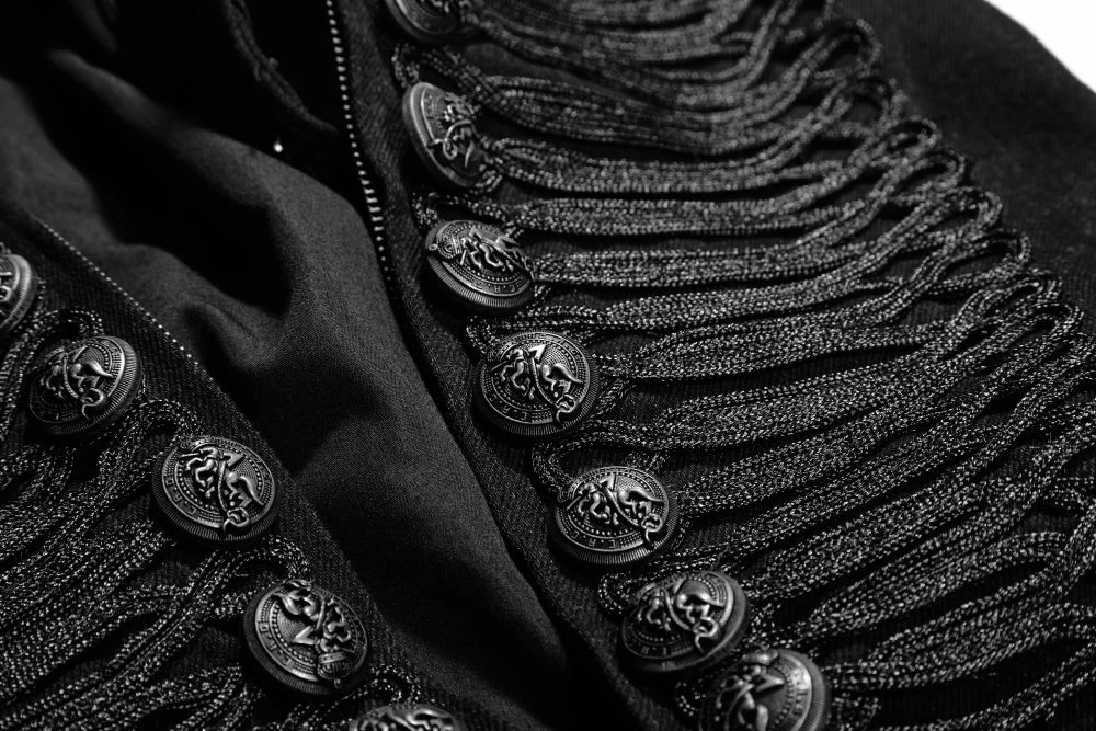 Veste Steampunk Néo Militaire 7 Veste Steampunk Néo Militaire – Image 5