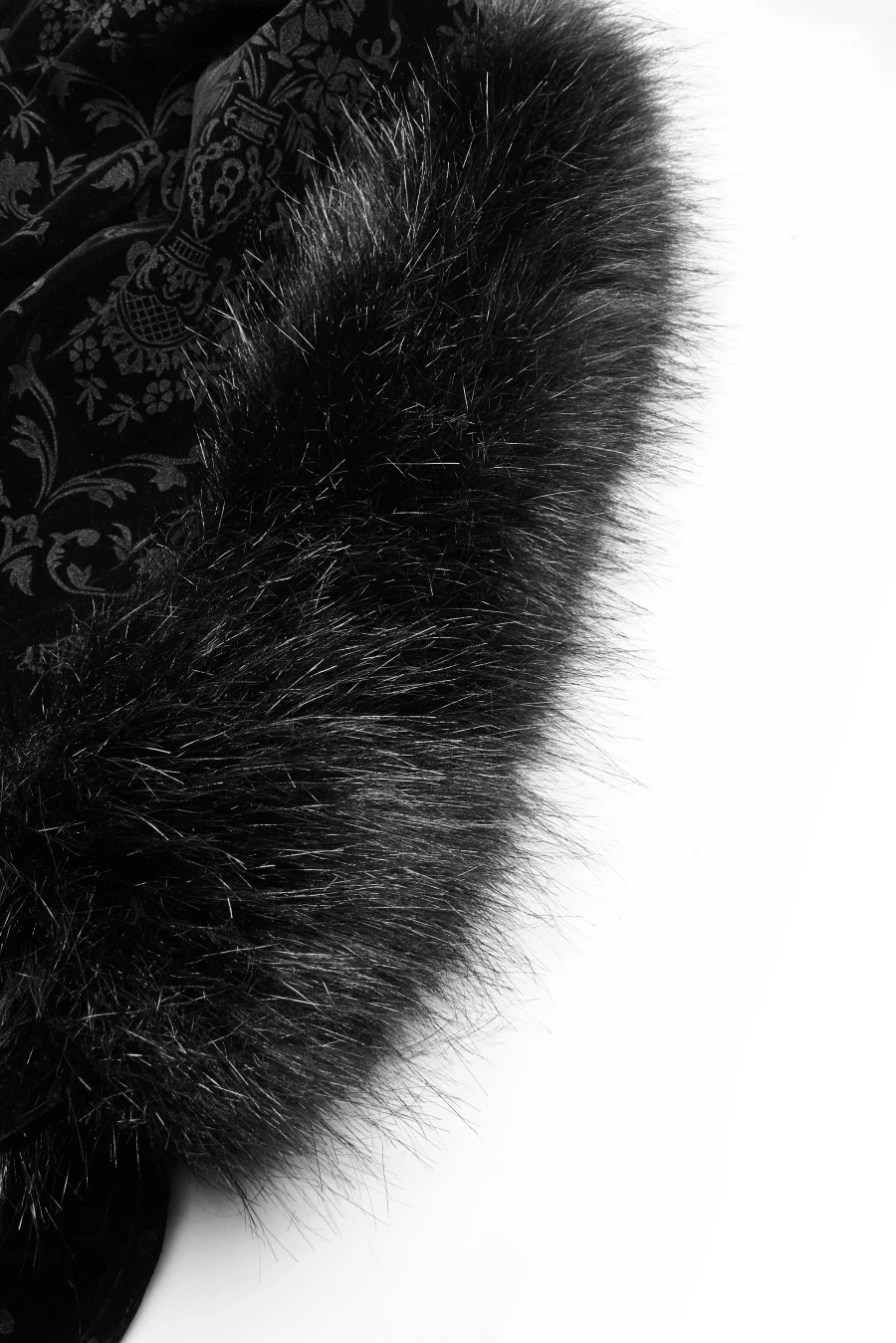 Longue Cape PUNK RAVE 'nébuleuse Noire' 8 Longue Cape PUNK RAVE 'nébuleuse Noire' – Image 6