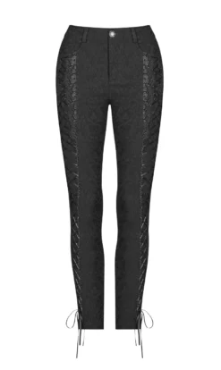 Pantalon Victorien PUNK RAVE 'lotus Noir' -DISCOBOLE Soldes img 6364 900