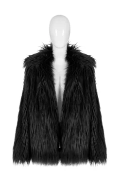 Veste Fausse Fourrure PUNK RAVE 'brakis' 12 Veste Fausse Fourrure PUNK RAVE 'brakis' -DISCOBOLE Soldes img 7192 900