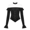 Haut PUNK RAVE 'black Empera' -DISCOBOLE Soldes img 97561 900