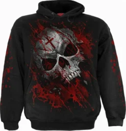 Sweat Capuche Dark Wear SPIRAL 'pure Blood'