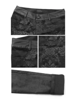 Pantalon Gothique PUNK RAVE 'obsession' -DISCOBOLE Soldes k166 copie4